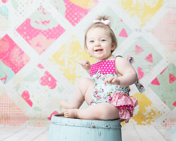 Hayleigh First bday--5